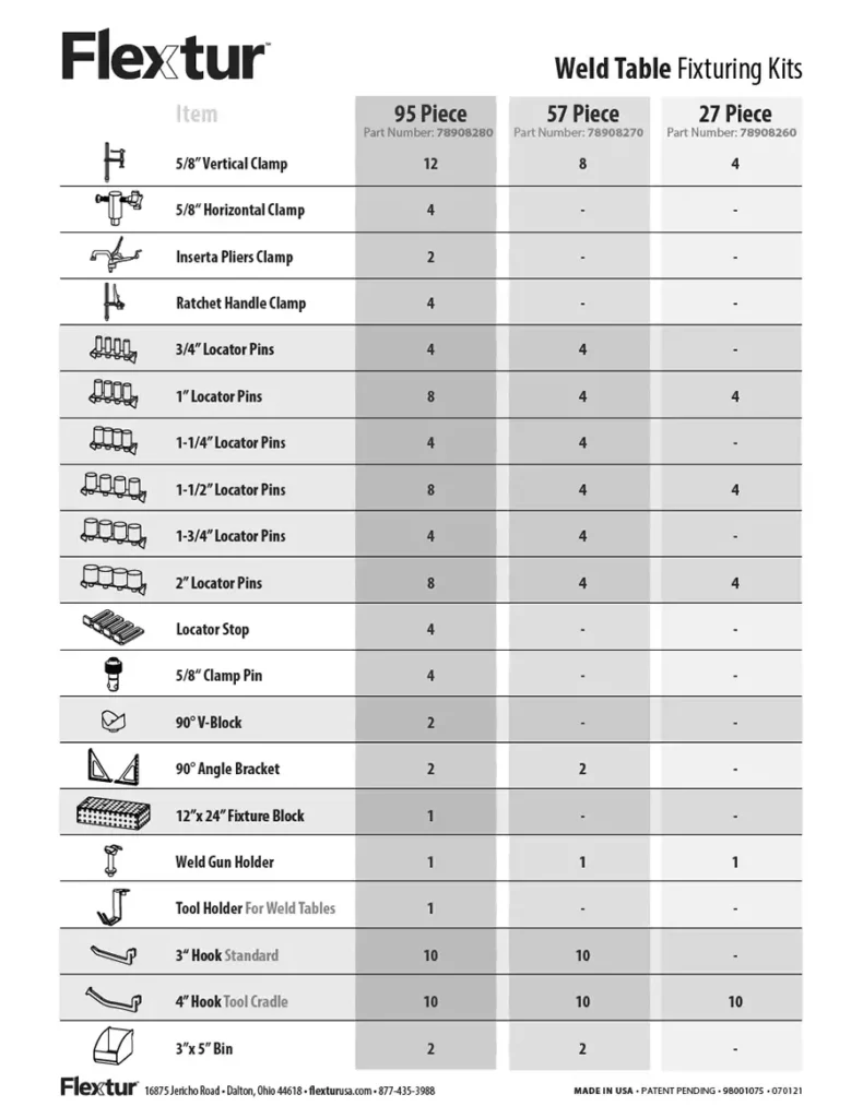 Flextur Welding Table Kits_cover-photo_900x1167