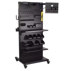 4-Panel Mobile Tool Board with 71 Piece Accessory Kit
