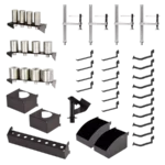 Mobile Welding Table Cart with 42 Piece Fixture & Gridlok Accessory Kit