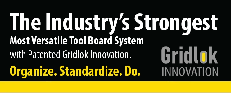 Gridlok Innovations - the Industry's Strongest Most Versatile Tool Board System