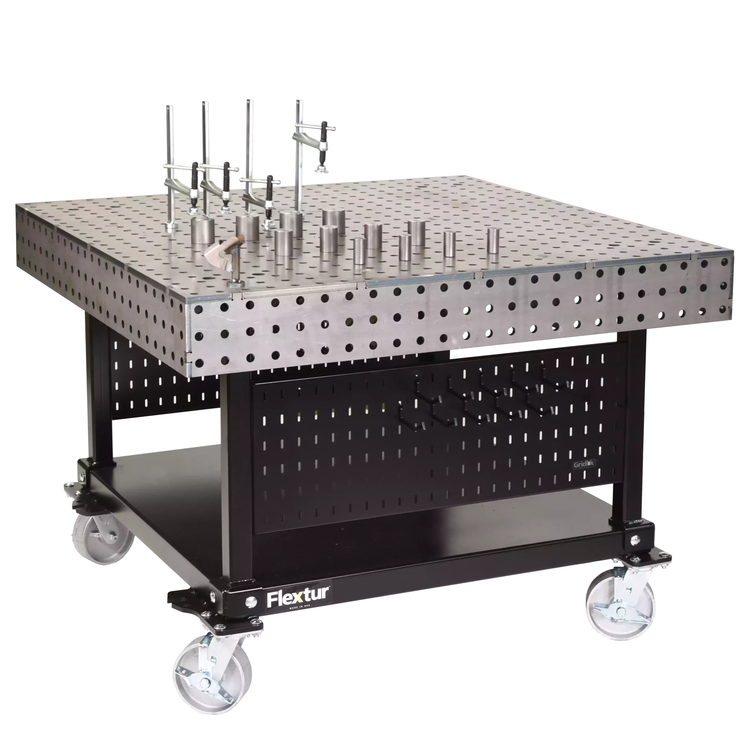 Side view of 27 Piece Fixturing Kit