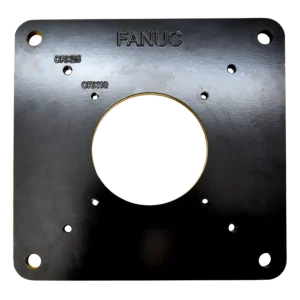FANUC Cobot Mounting Plate – Rugged and precision-engineered plate designed for securely mounting FANUC cobots in industrial work environments.