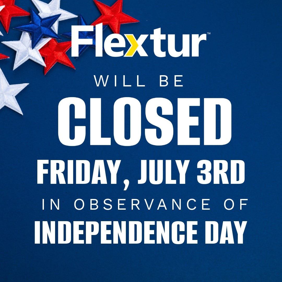 Closed July 3rd for Independence Day