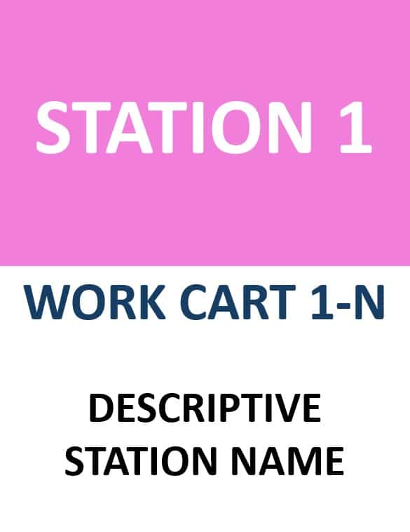 8.5X11 Sign Template